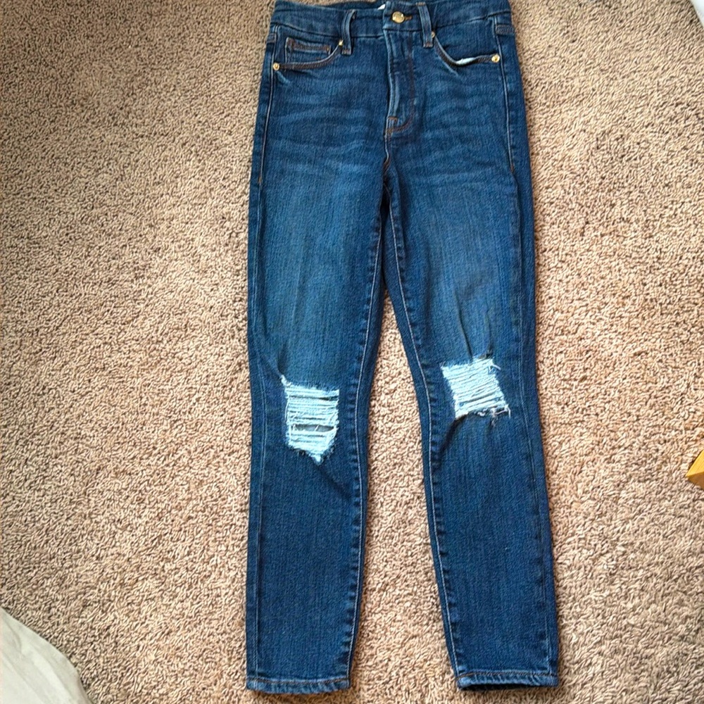Good American skinny jeans size 0/25